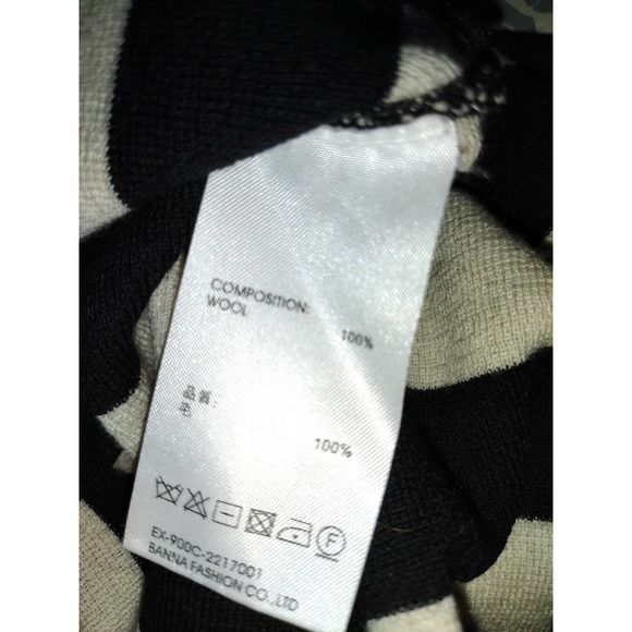 Banana Republic Black and White Striped Mini Dress - Picture 3 of 3